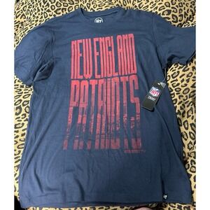 NEW '47 Brand NFL Men's New England Patriots Tee, Size Medium‎